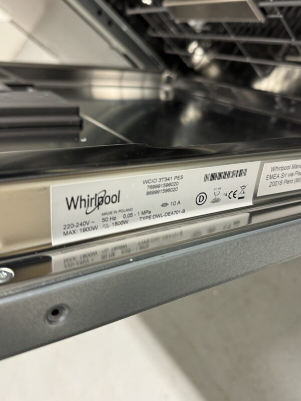 Whirlpool helintegrerad diskmaskin WCIO3T341PES - Bild 2