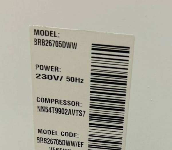 Samsung helintegrerad kyl/frys BRB26605EWW/EF - Bild 2