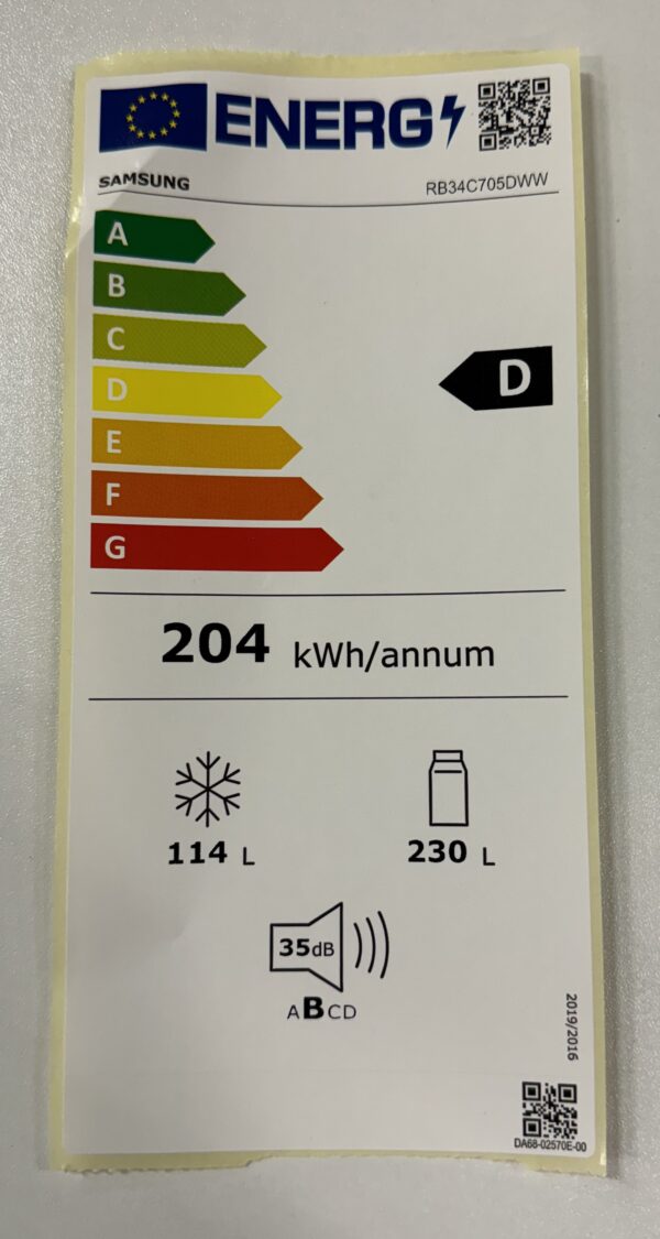 Samsung Kyl/Frys RB34C705DWW/EF - Bild 2