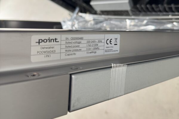 Point Helintegrerad diskmaskin PODW56042I - Bild 2