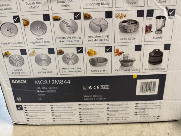 Bosch MultiTalent 8 food processor MC812M844 - Bild 2