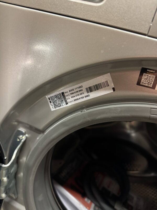 Whirlpool Professionell Tvättmaskin 11kg AWG1114SD - Bild 2
