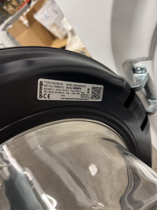 Gorenje Tvättmaskin 10kg W2NEI1P4ADS - Bild 2