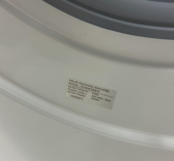 Senz Tvättmaskin 8kg SEWM2B814 - Bild 2