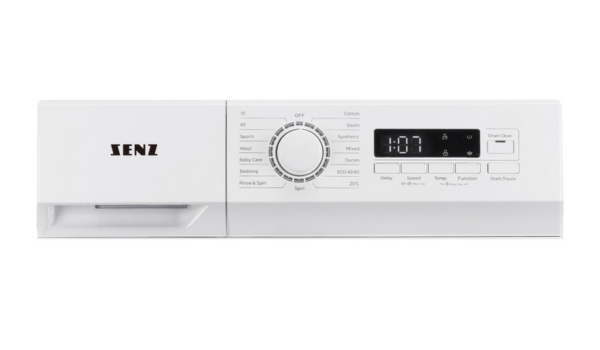 Senz Tvättmaskin 8kg SEWM2B814 - Bild 3