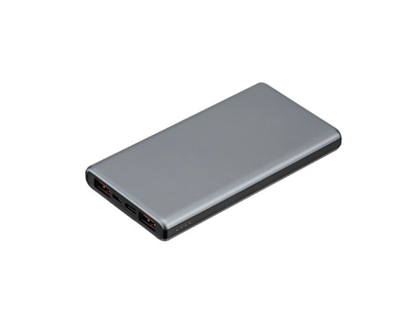 Sandstrøm 10,000mAh powerbank för strömförsörjning/snabbladdning (grå)