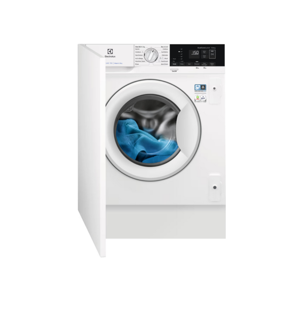 Electrolux Helintegrerad tvätt/tork EW7F5247A4