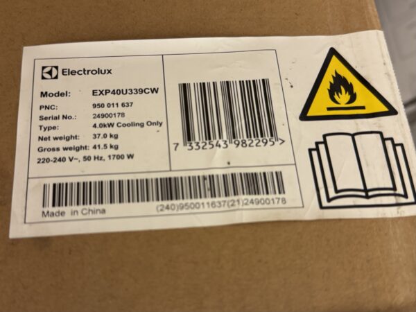 Electrolux Portabel AC EXP40U339CW - Bild 2