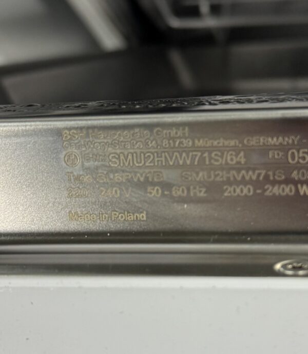 Bosch Serie 2 Diskmaskin SMU2HVW71S - Bild 2