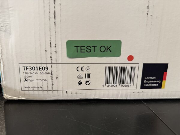 Siemens EQ300 Helautomatisk Kaffemaskin TF301E09 - Bild 2
