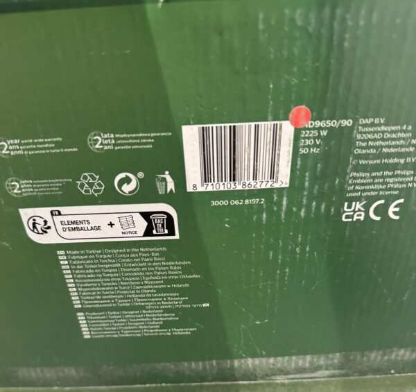 Philips Airfryer Premium 7.3L HD9650/90 - Bild 2