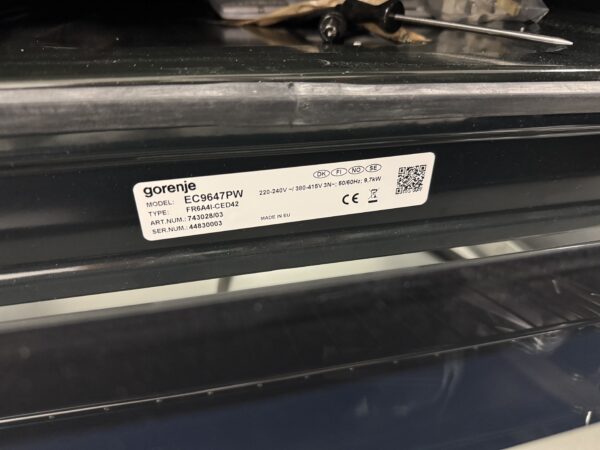 Gorenje Essential Line Keramisk spis EC9647PW - Bild 2