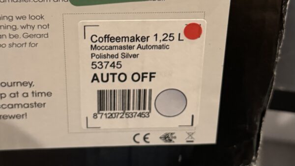 Moccamaster Automatic kaffebryggare MOC53745 (polerad silver) - Bild 2