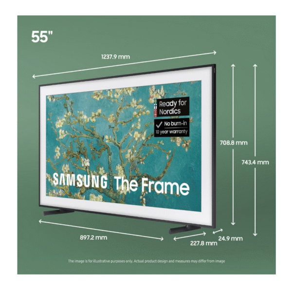 Samsung 55" The Frame 2023 4K QLED TV TQ55LS03BGU - Bild 5