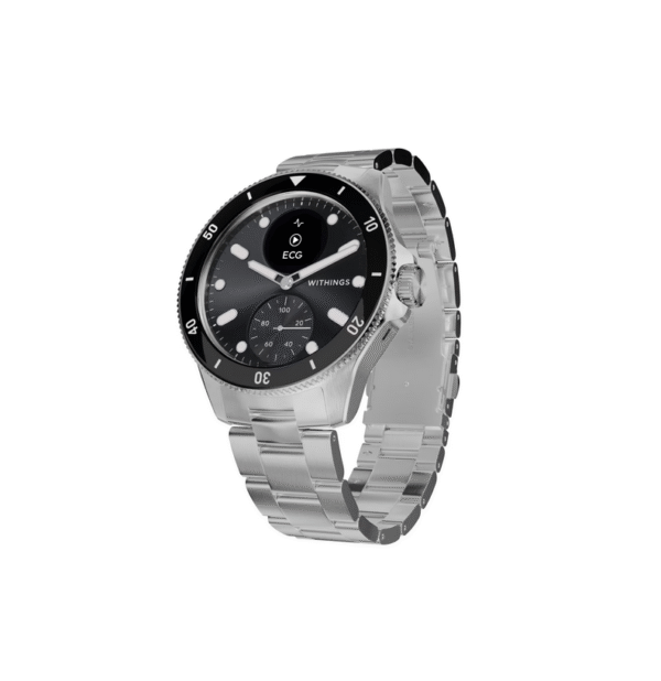 Withings ScanWatch Nova hybridklocka 42mm (svart)