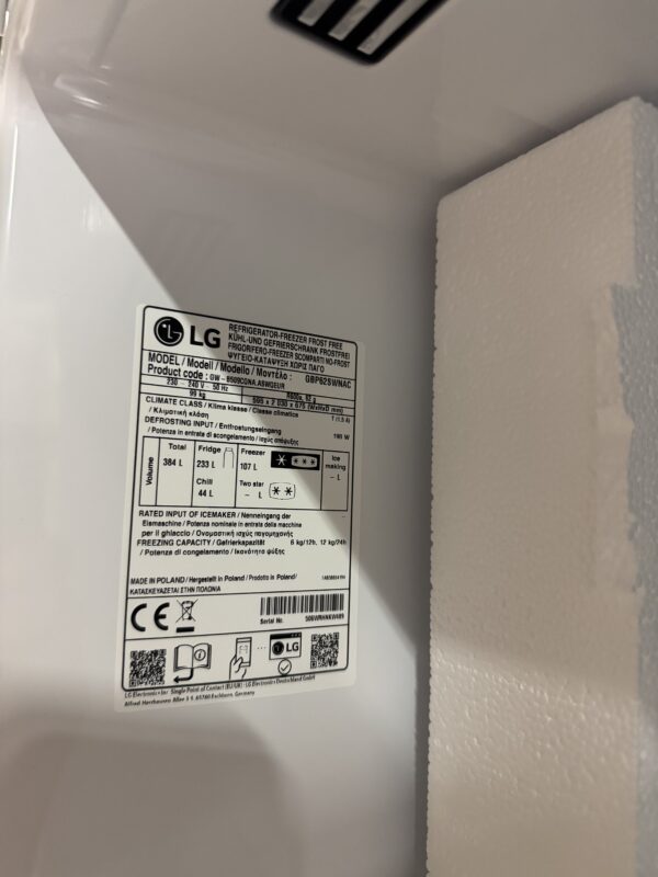 LG Kyl/frys GBP62SWNAC - Bild 2