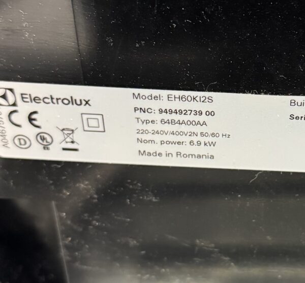 Electrolux Induktionshäll EH60KI2S - Bild 2