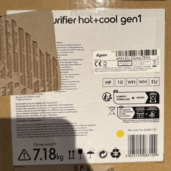 Dyson Hot + Cool Gen1 luftrenare HP10 - Bild 2