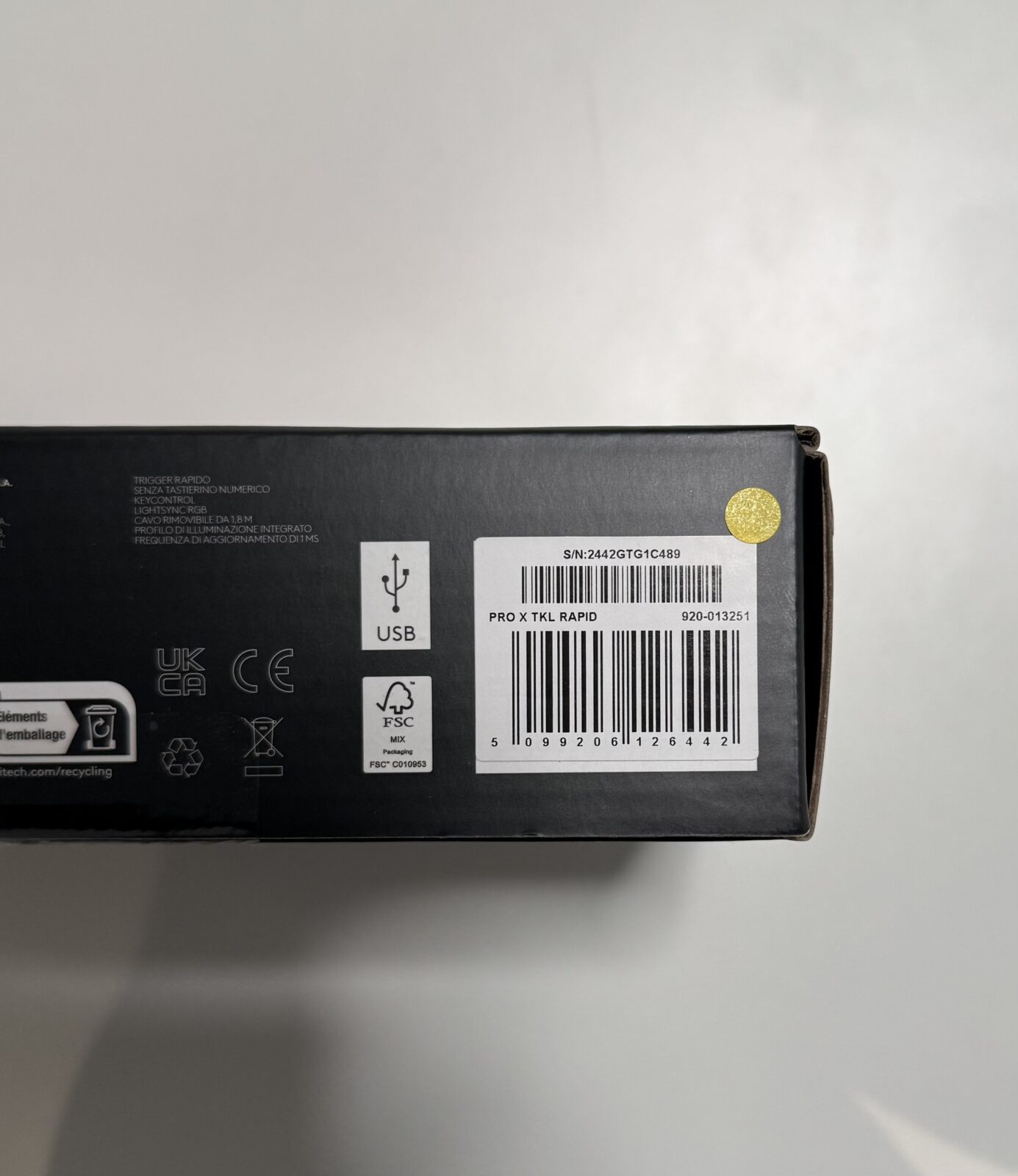 Logitech G - Pro X TKL Rapid Trigger gamingtangentbord (magenta) - Bild 2