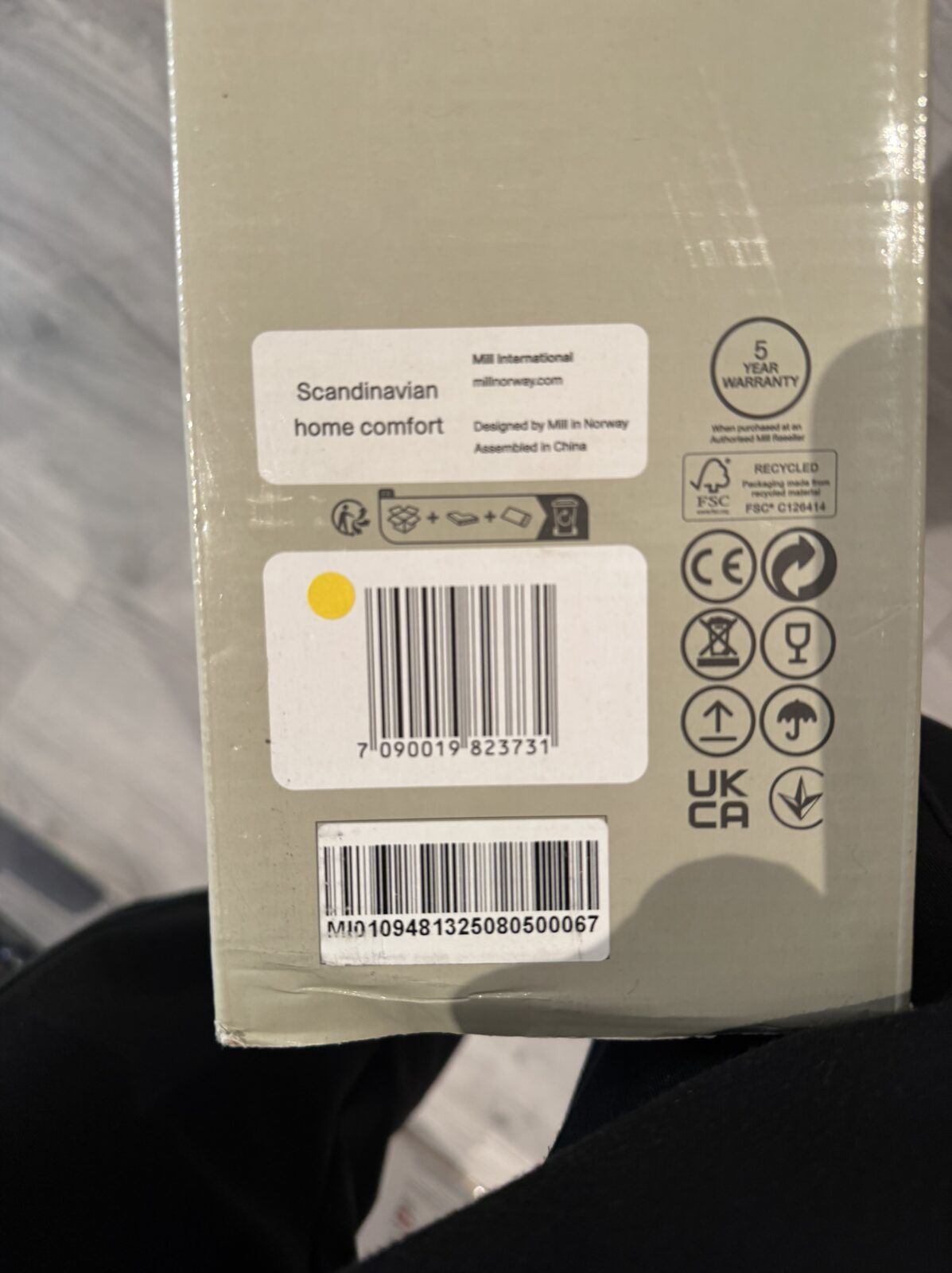 Mill Osynlig panelelement IB700DN - Bild 2